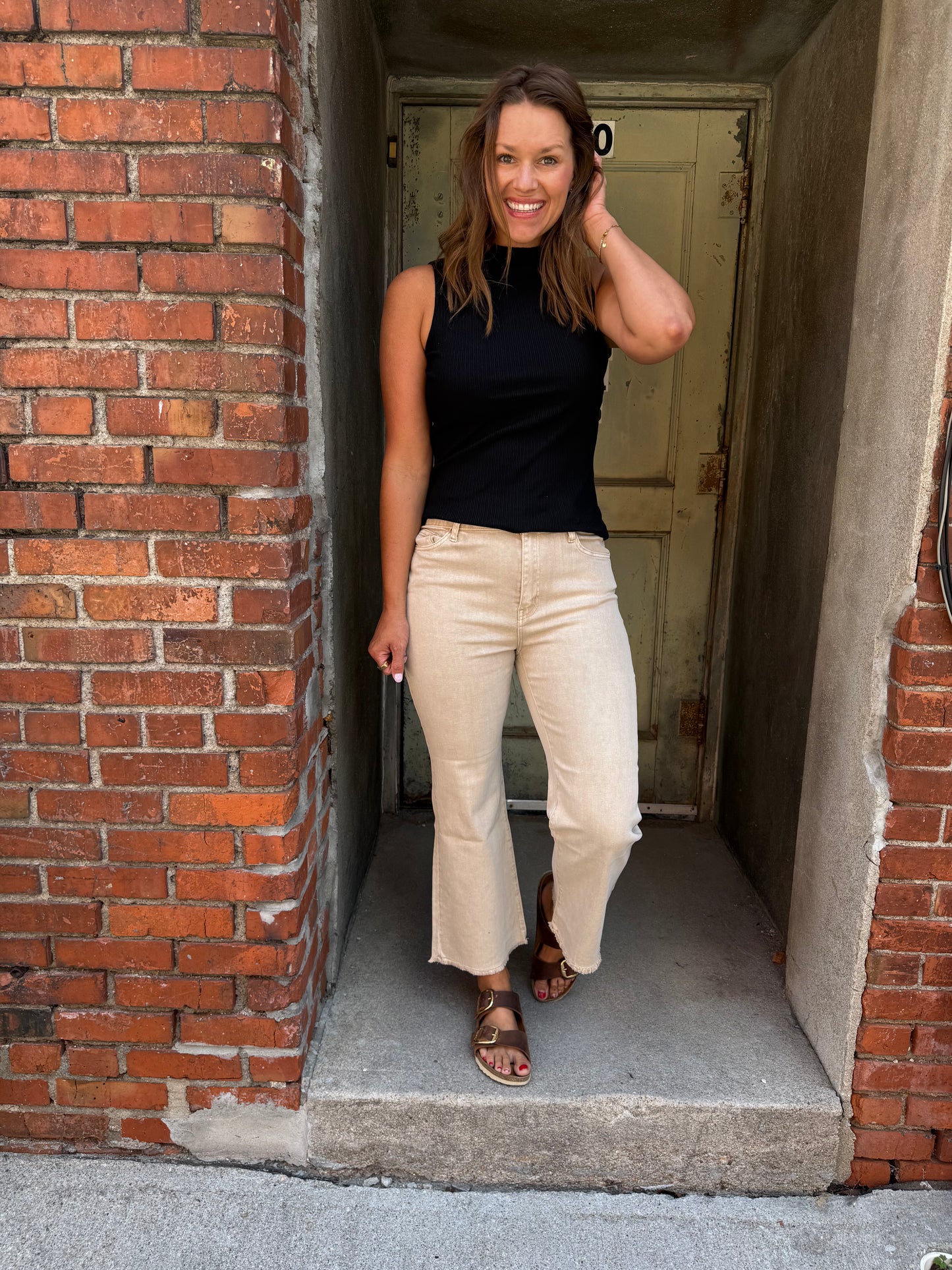 The Maddox Fit - Sand Beige