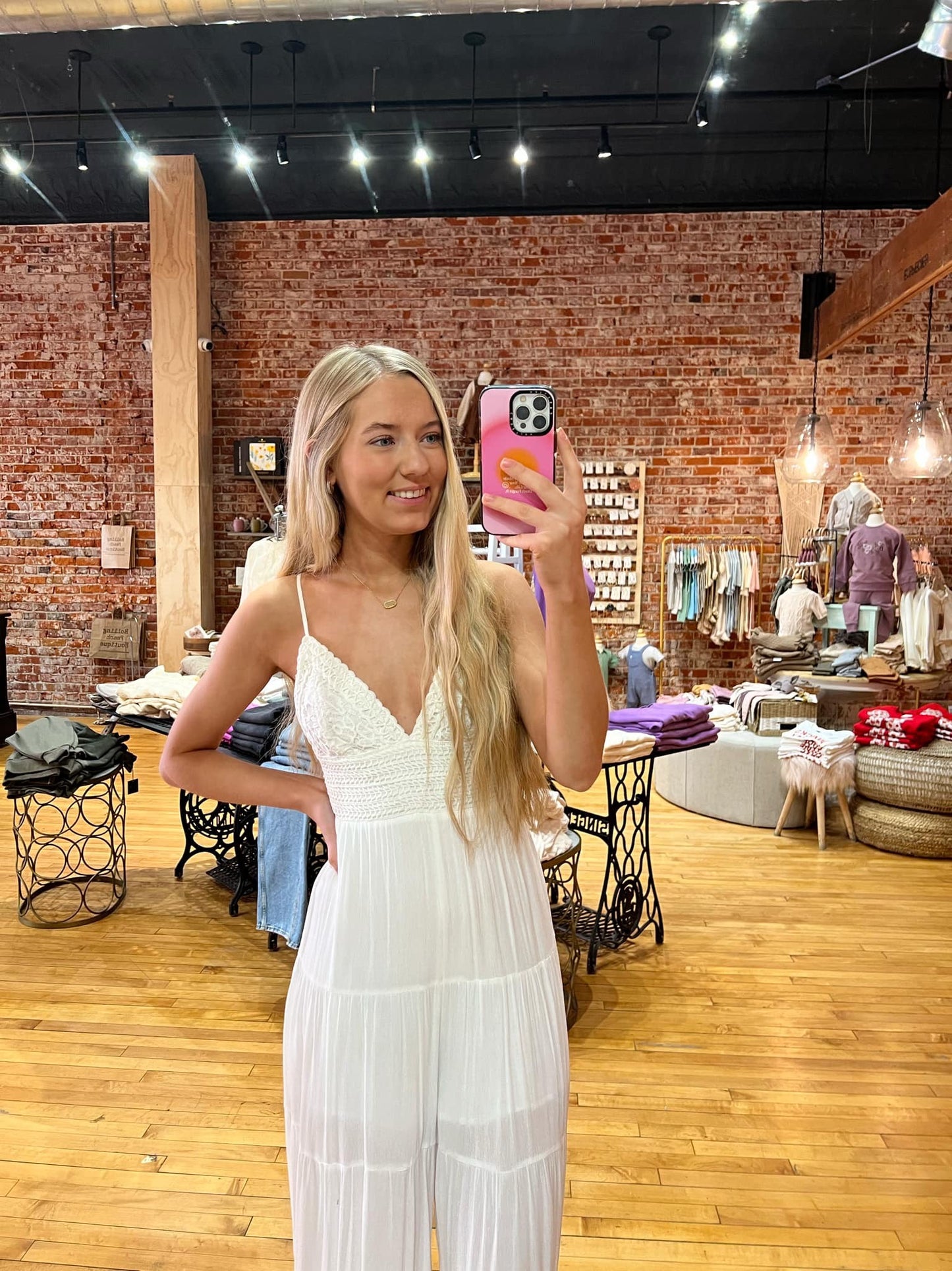 White Jumpsuit Perfection