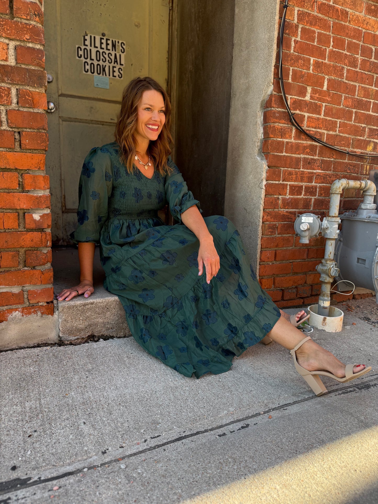The Dahlia Smocked Maxi Dress