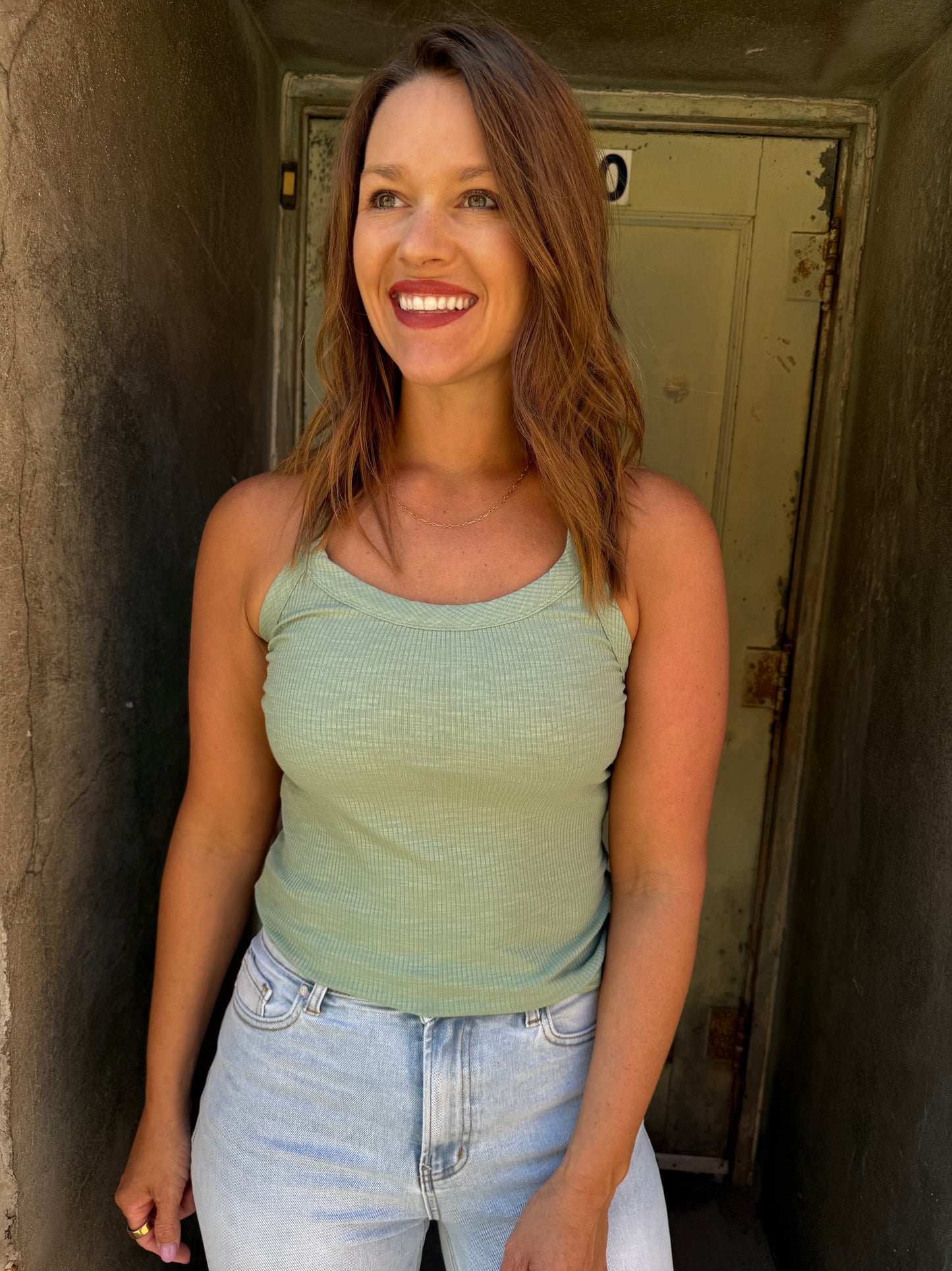 Maybel Scoop Neck Tank
