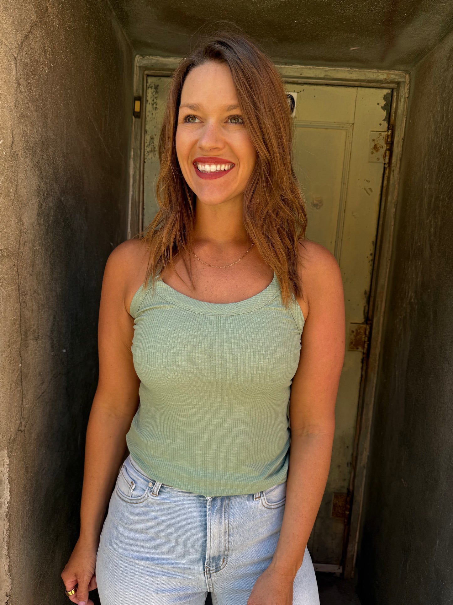 Maybel Scoop Neck Tank
