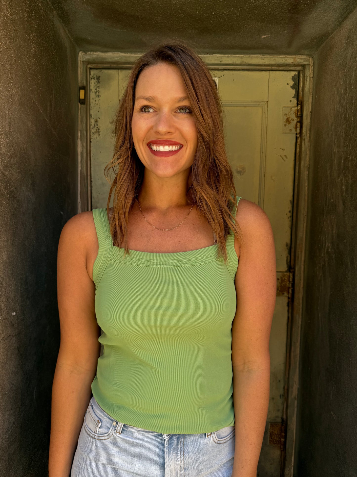 Joana Ribbed Crop Tank