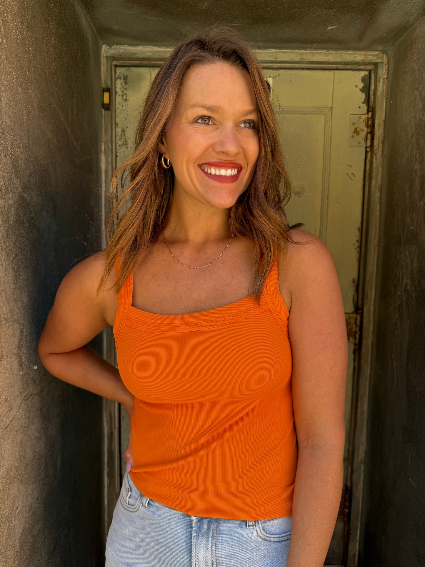 Joana Ribbed Crop Tank