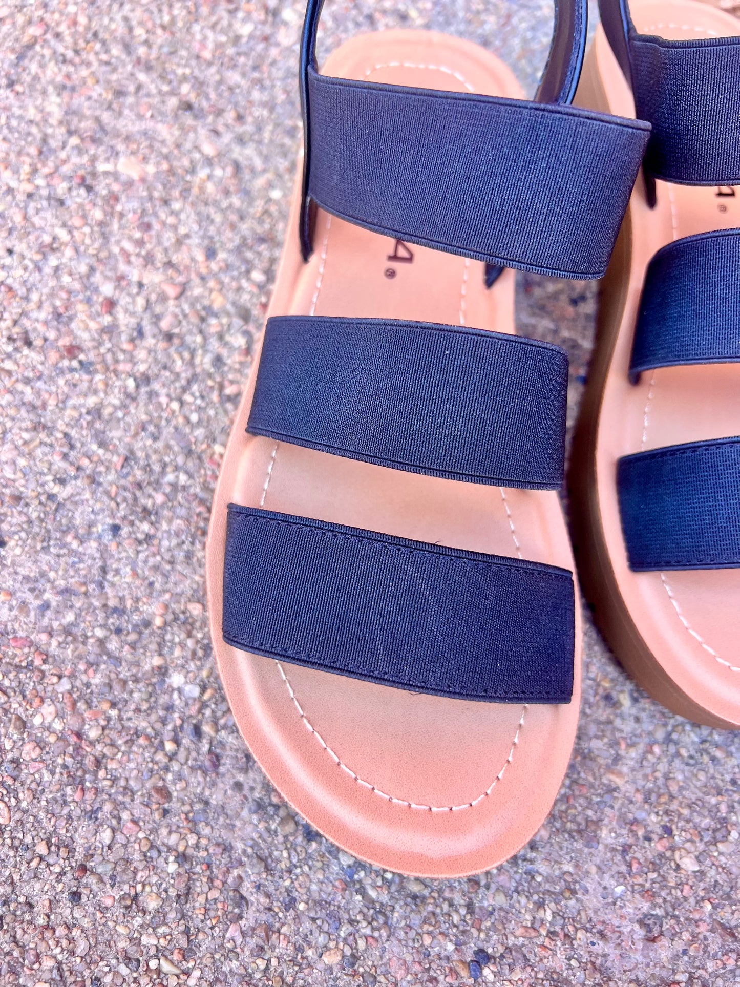 Black Strap Sandal