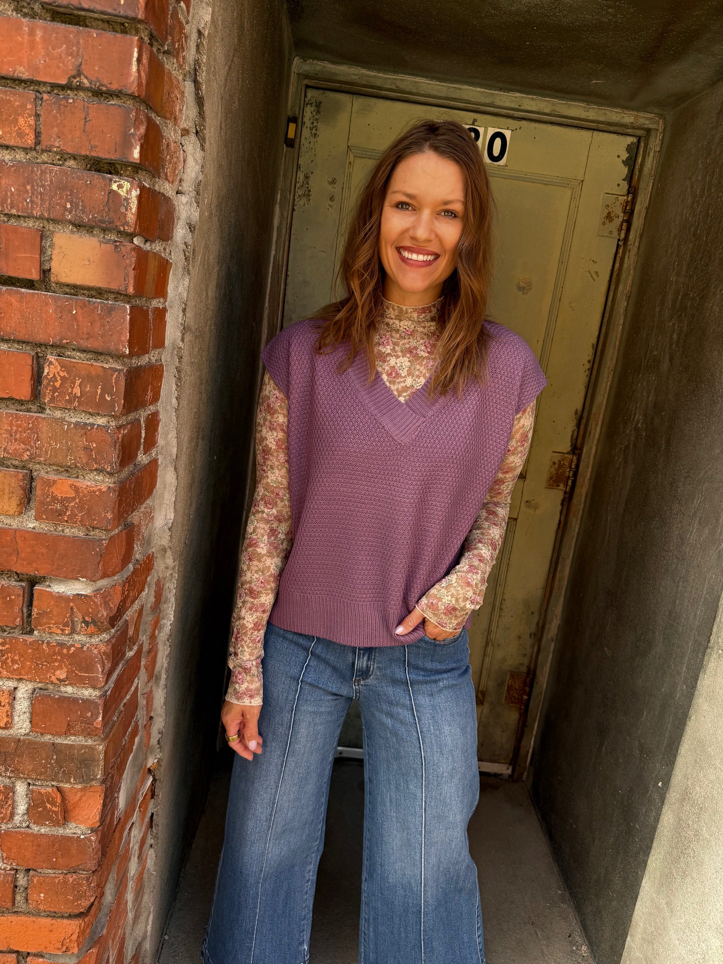 Cozy Classic V-Neck Sweater Vest