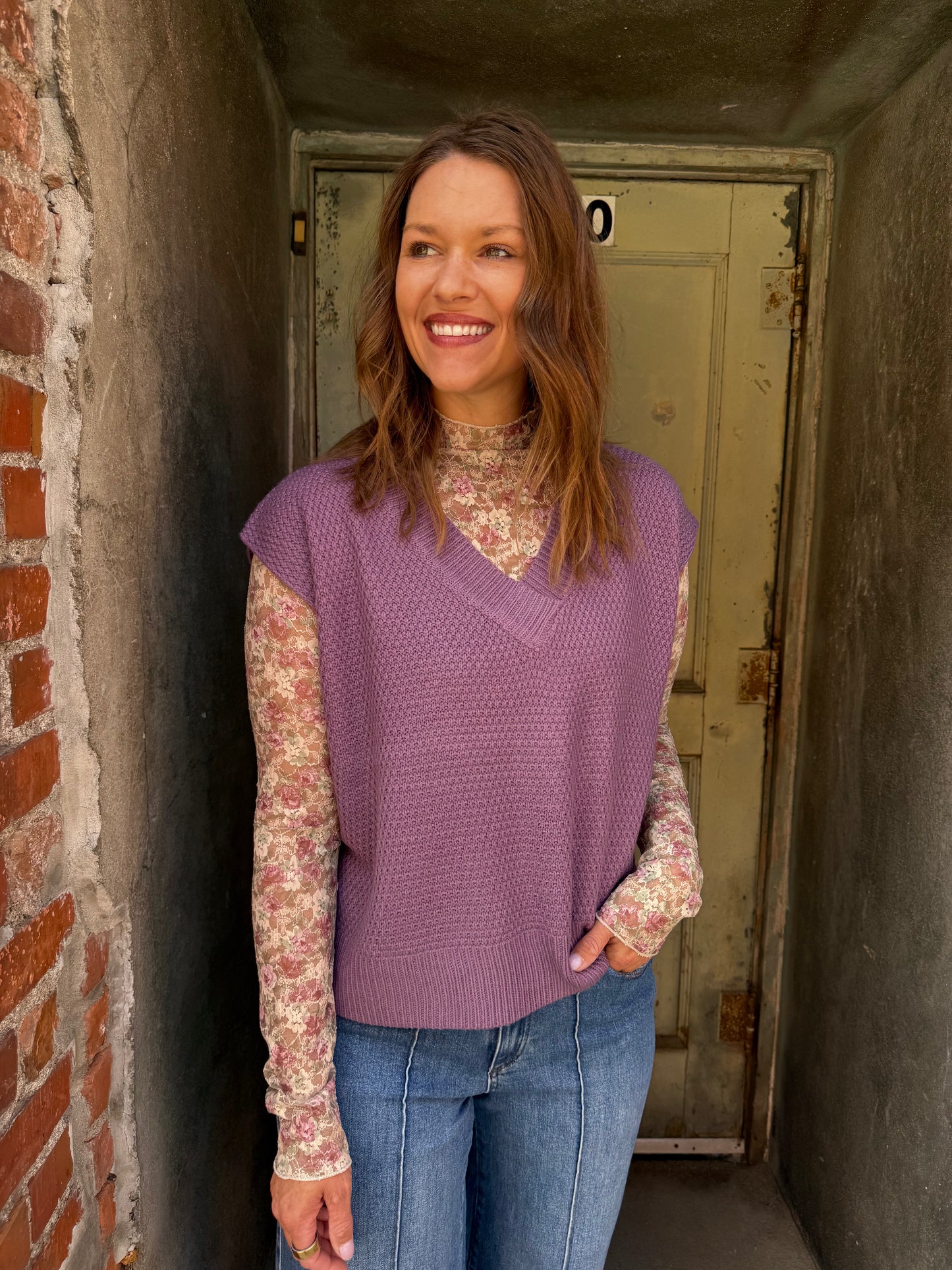 Cozy Classic V-Neck Sweater Vest