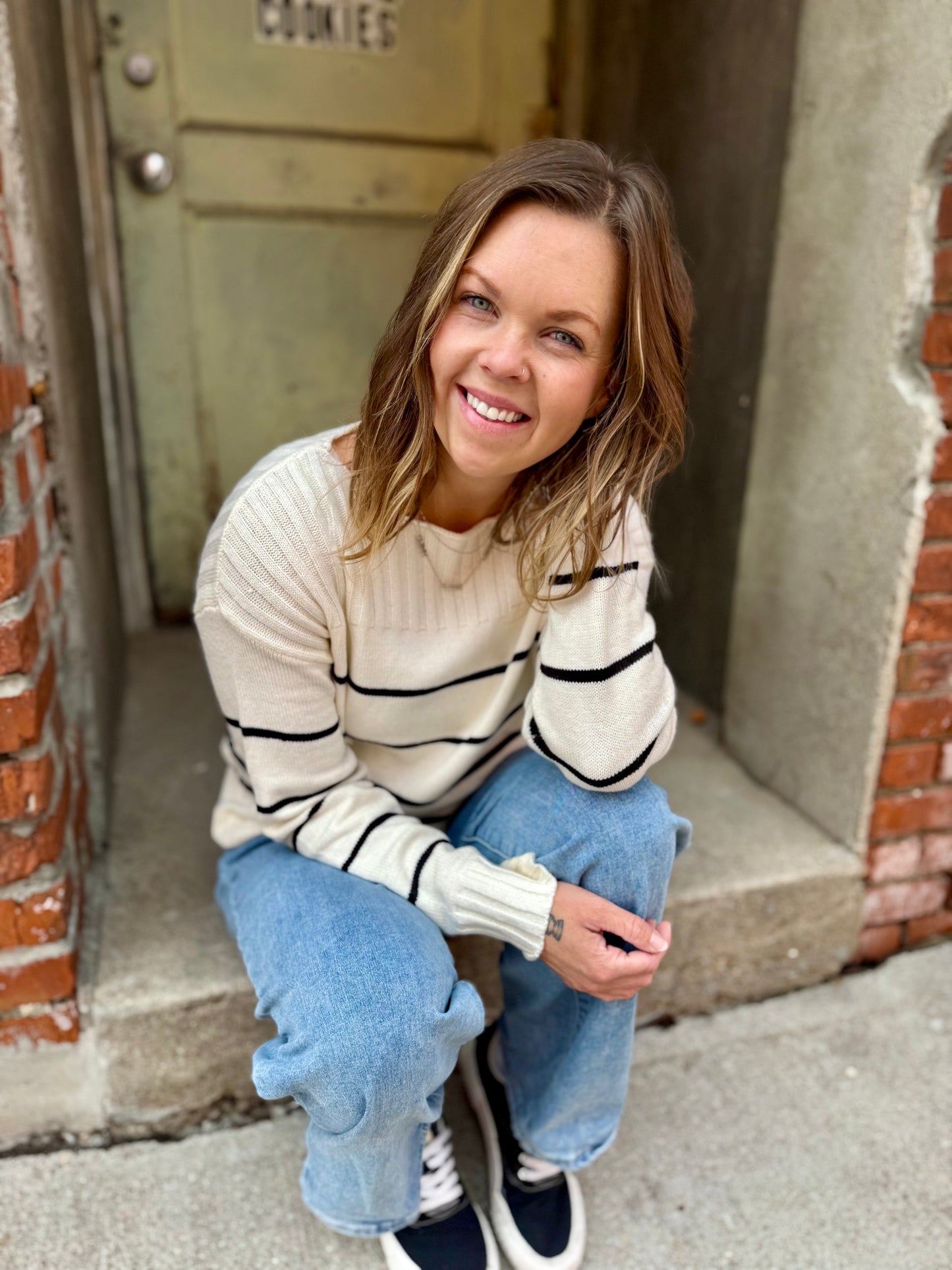 Marin Striped Sweater