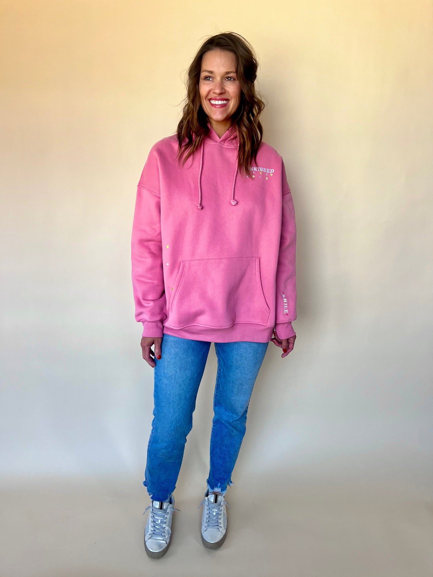 Embroidered Van Star Hoodie