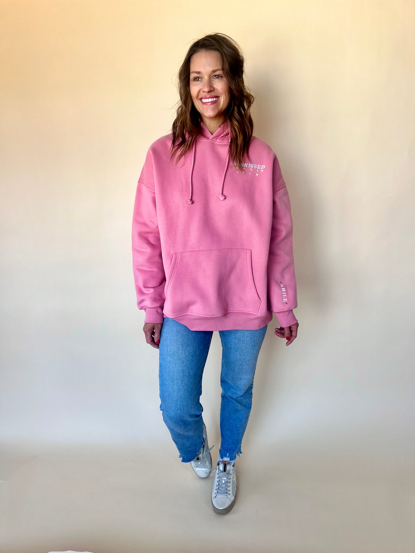 Embroidered Van Star Hoodie