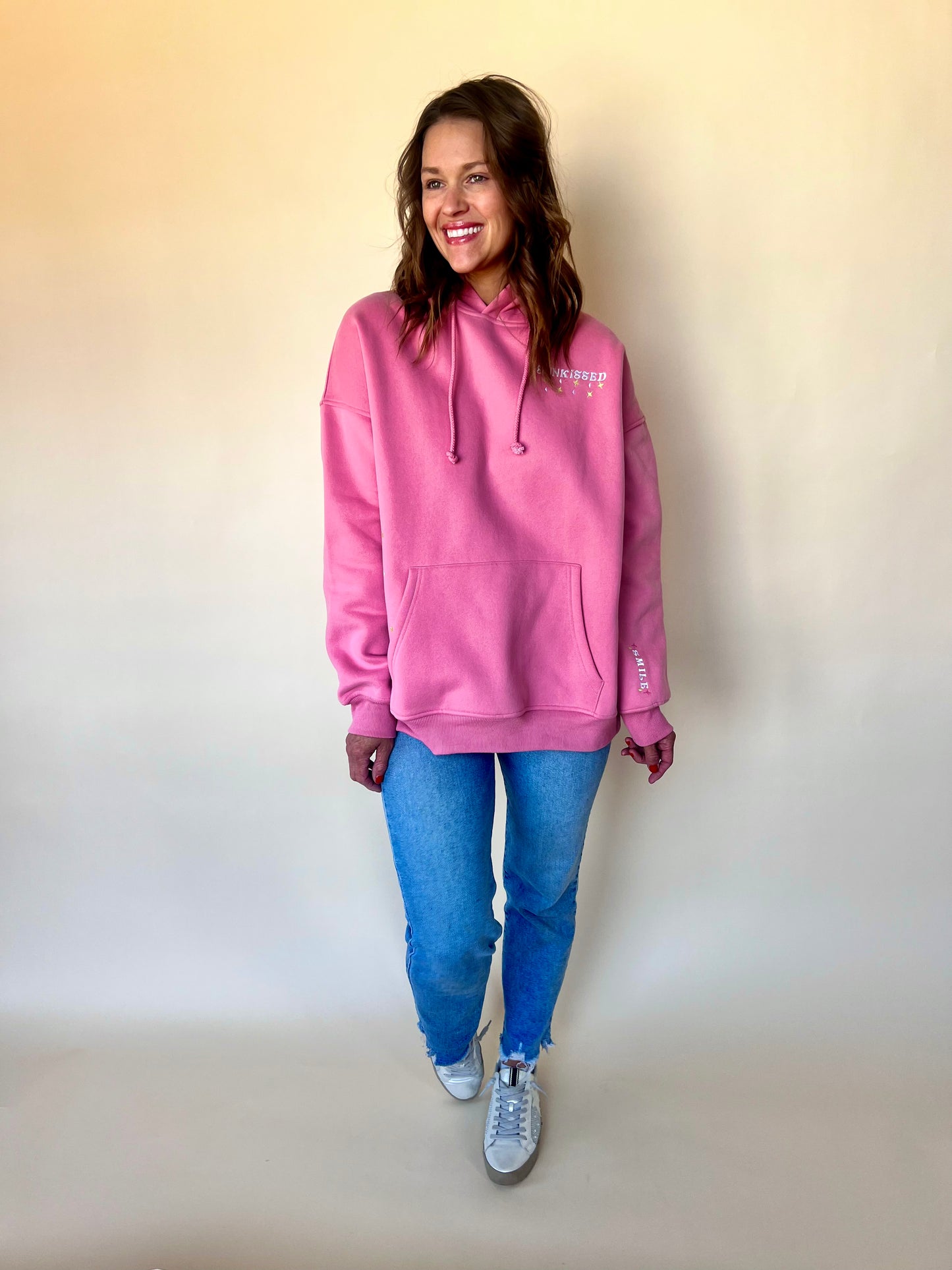 Embroidered Van Star Hoodie