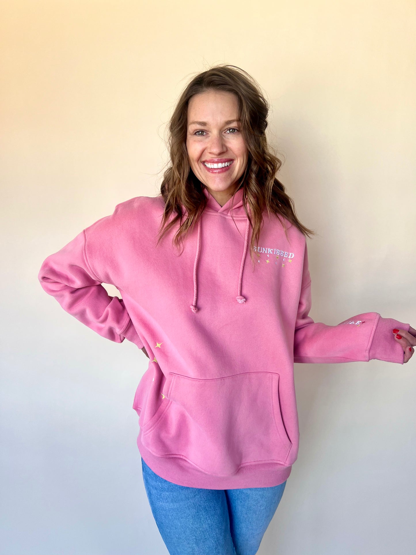Embroidered Van Star Hoodie