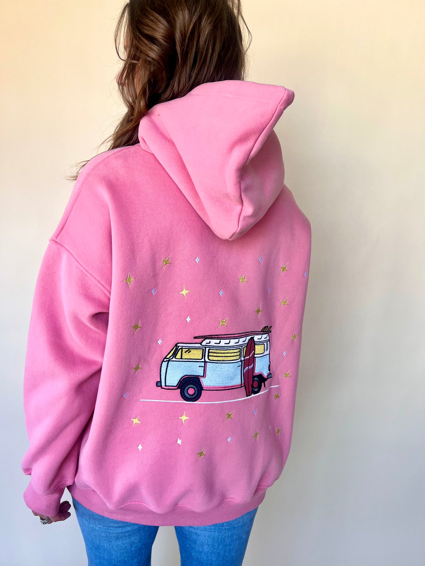 Embroidered Van Star Hoodie