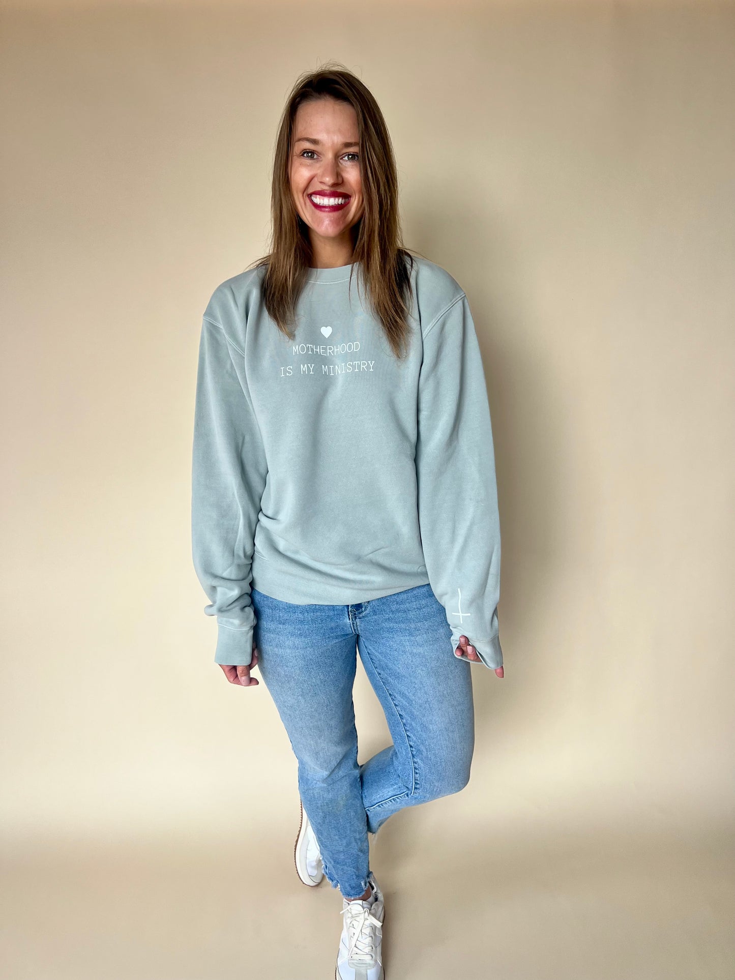 Motherhood is My Ministry Crewneck