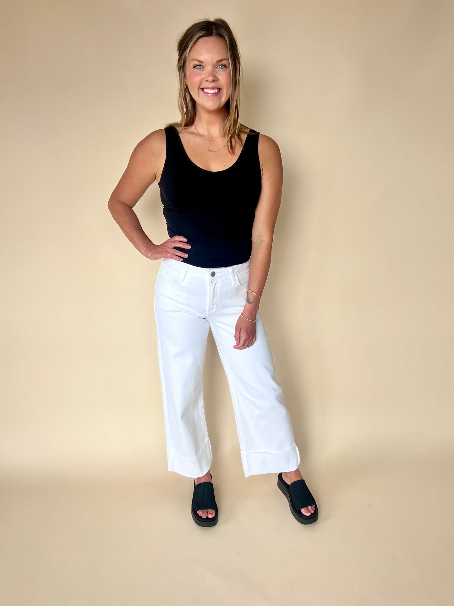 Zenny White Denim