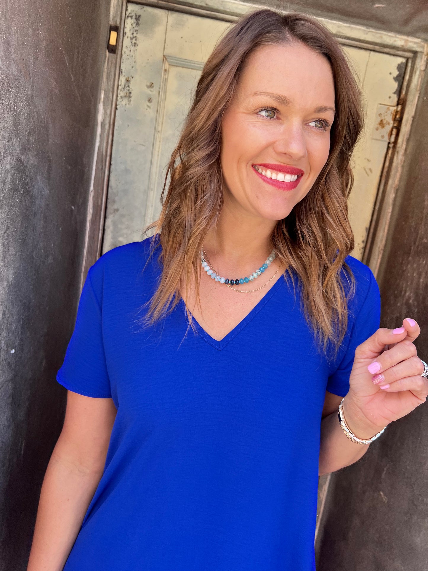 Winning Airflow Dress - Royal Blue