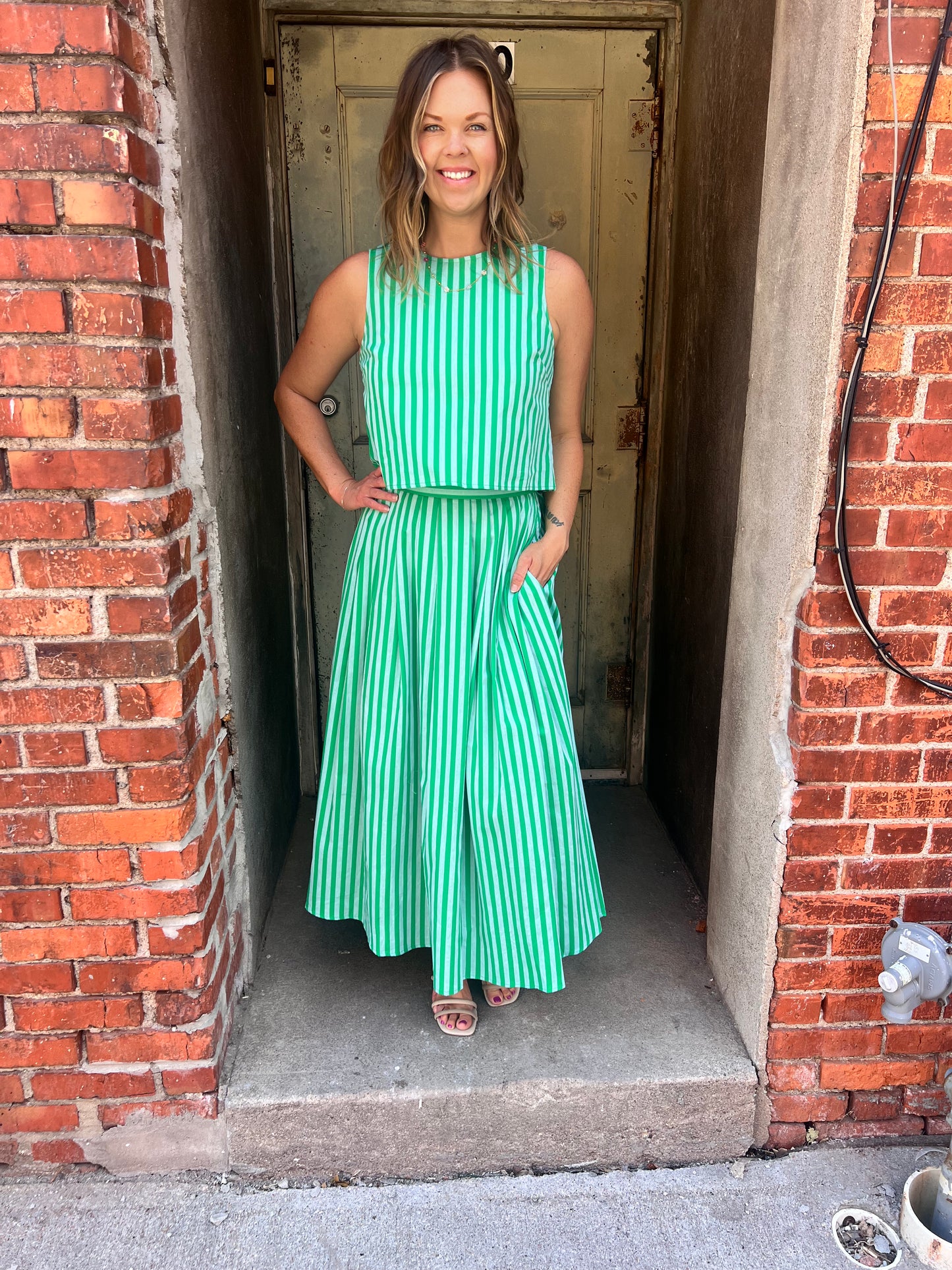 Kinny Stripe Top