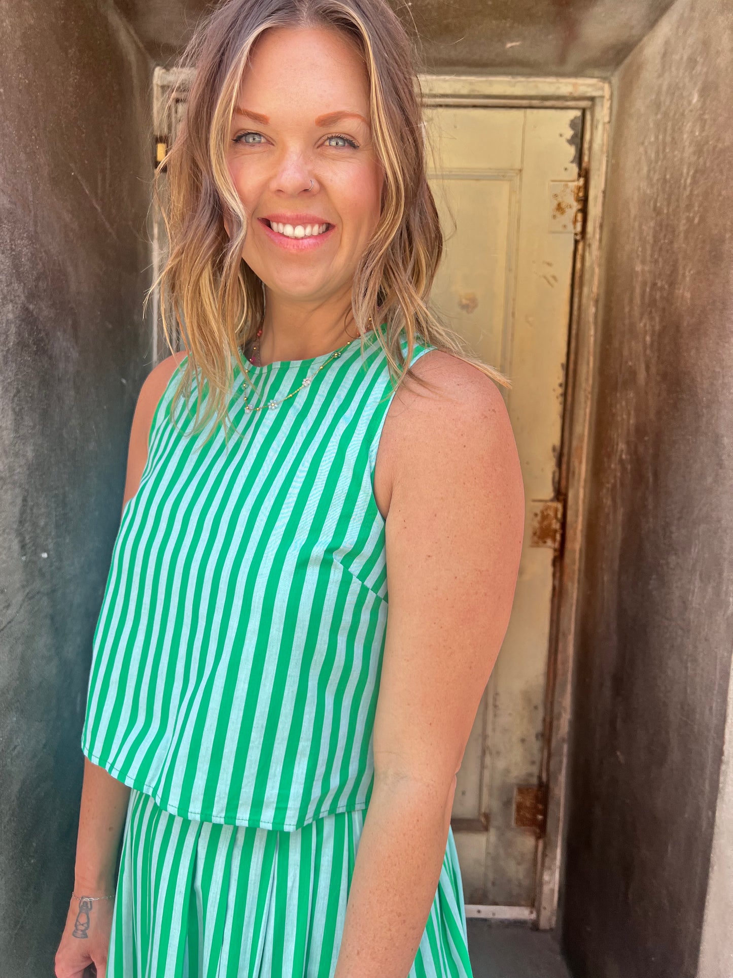 Kinny Stripe Top