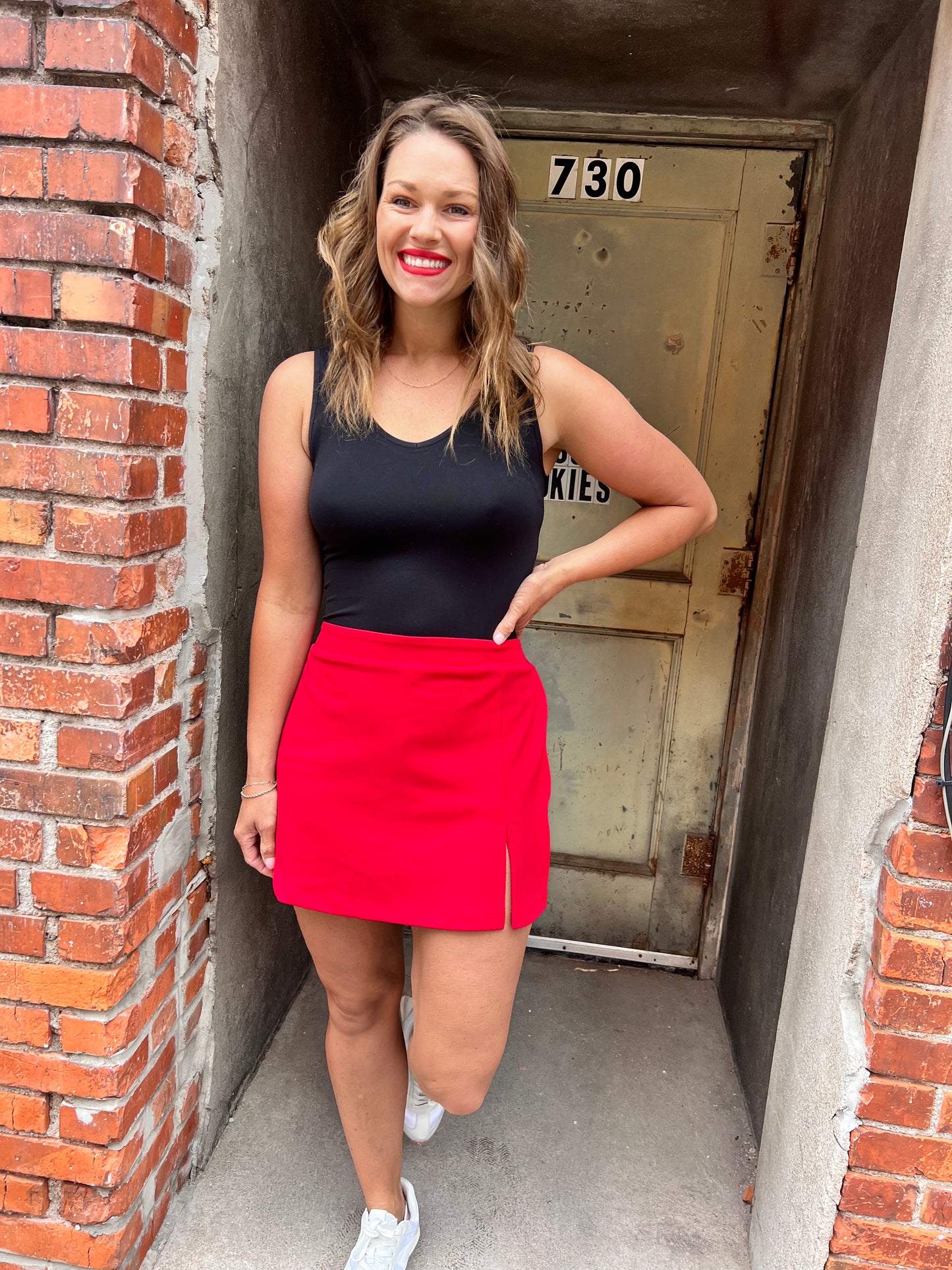 Red Hot Americana Skort
