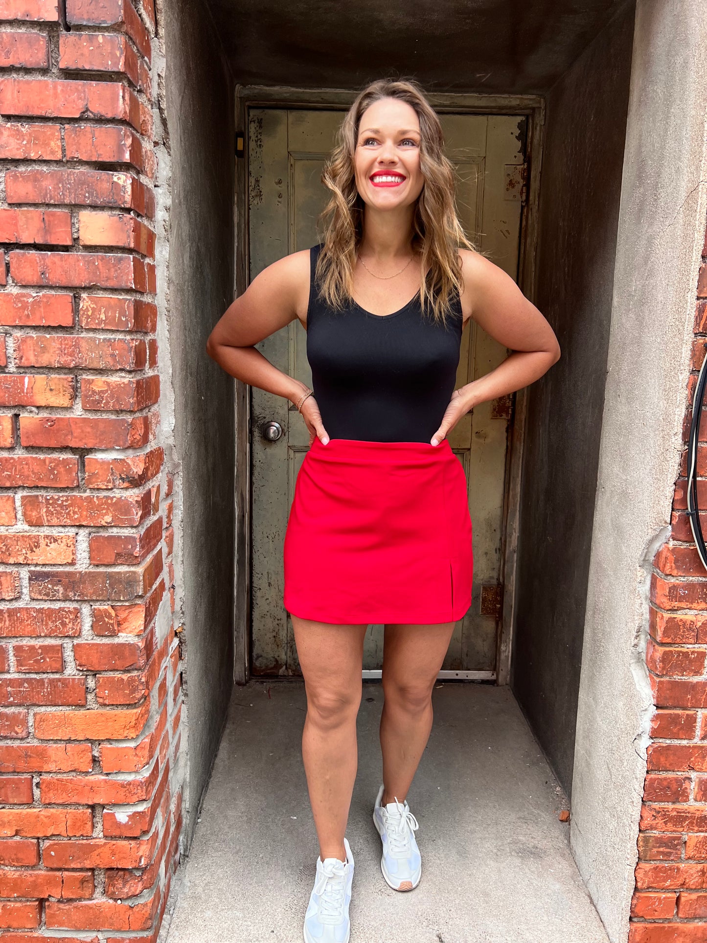Red Hot Americana Skort