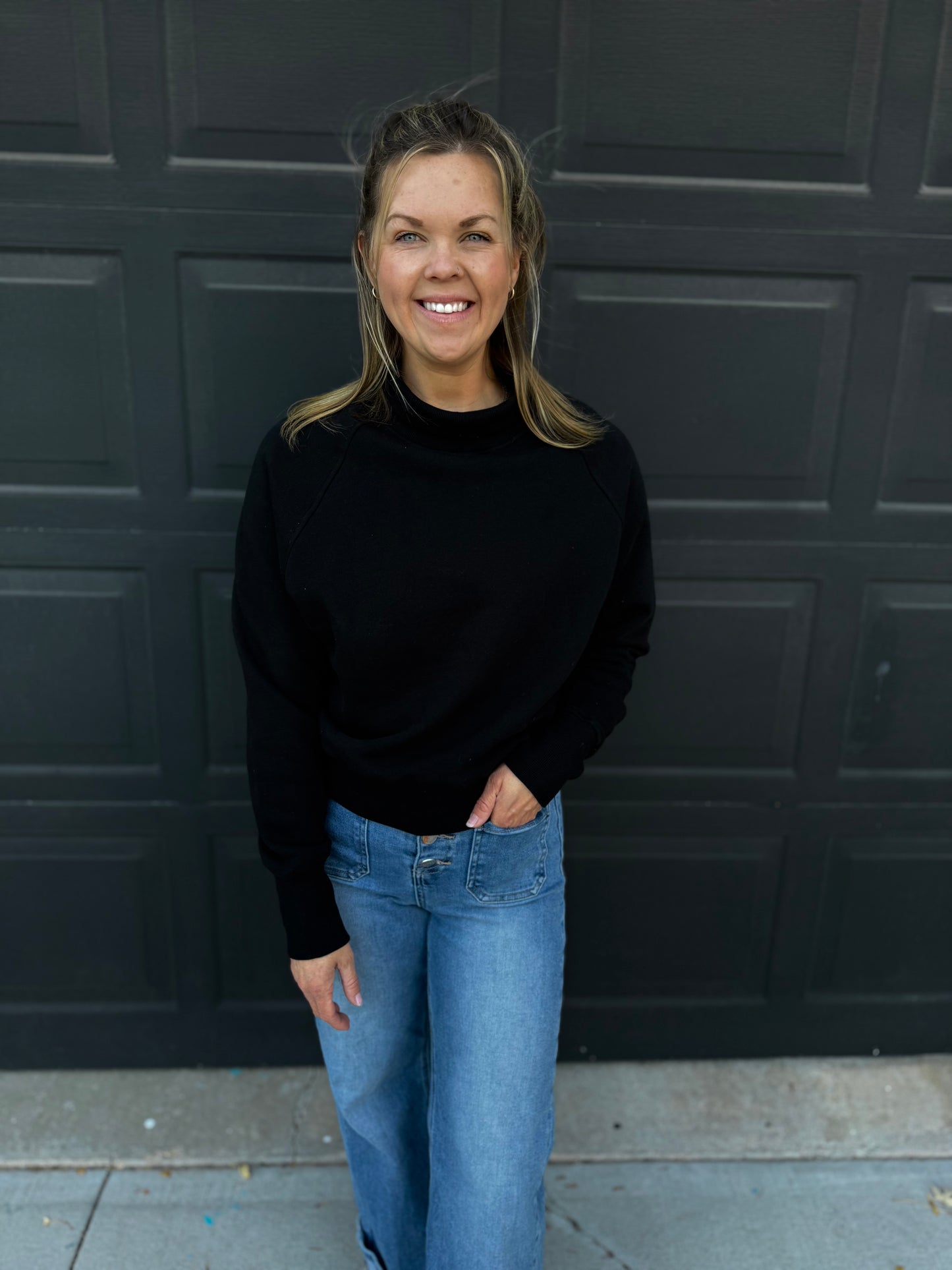 Malibu Raglan Sleeve Turtleneck