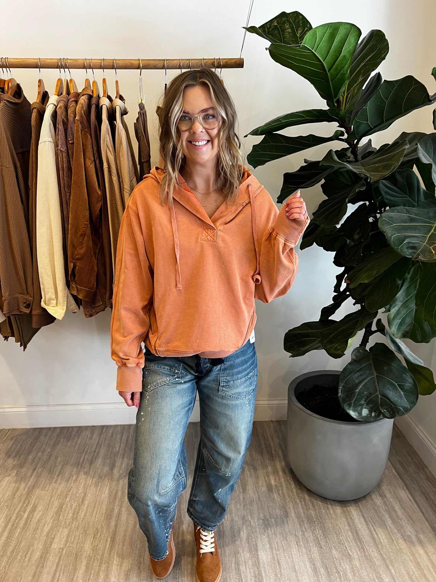 Vintage Washed Hoodie