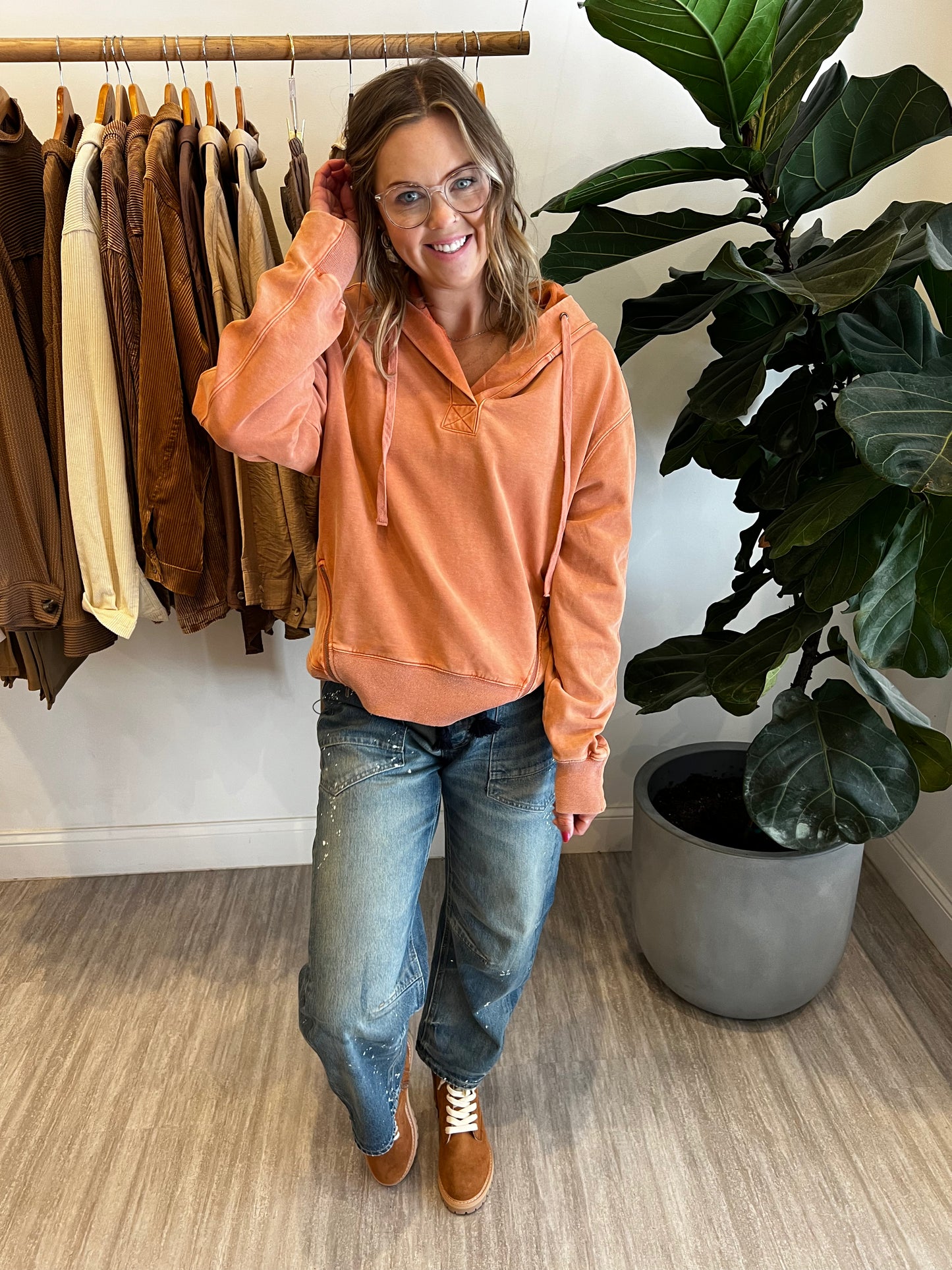 Vintage Washed Hoodie