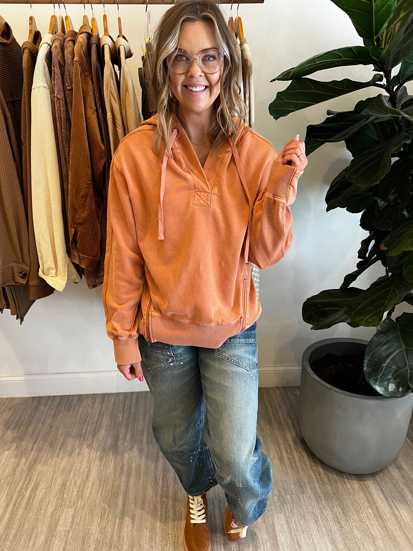 Vintage Washed Hoodie