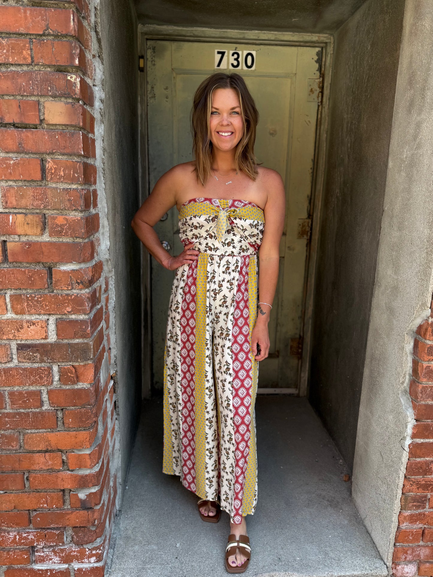 Sunkissed Smocked Tube Jumpsuit