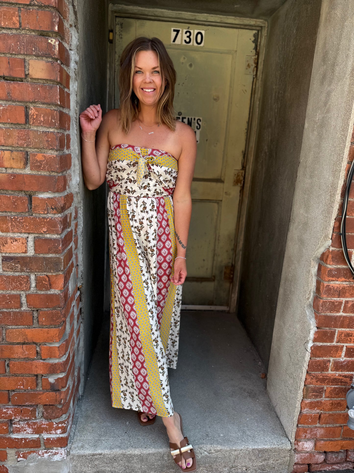 Sunkissed Smocked Tube Jumpsuit