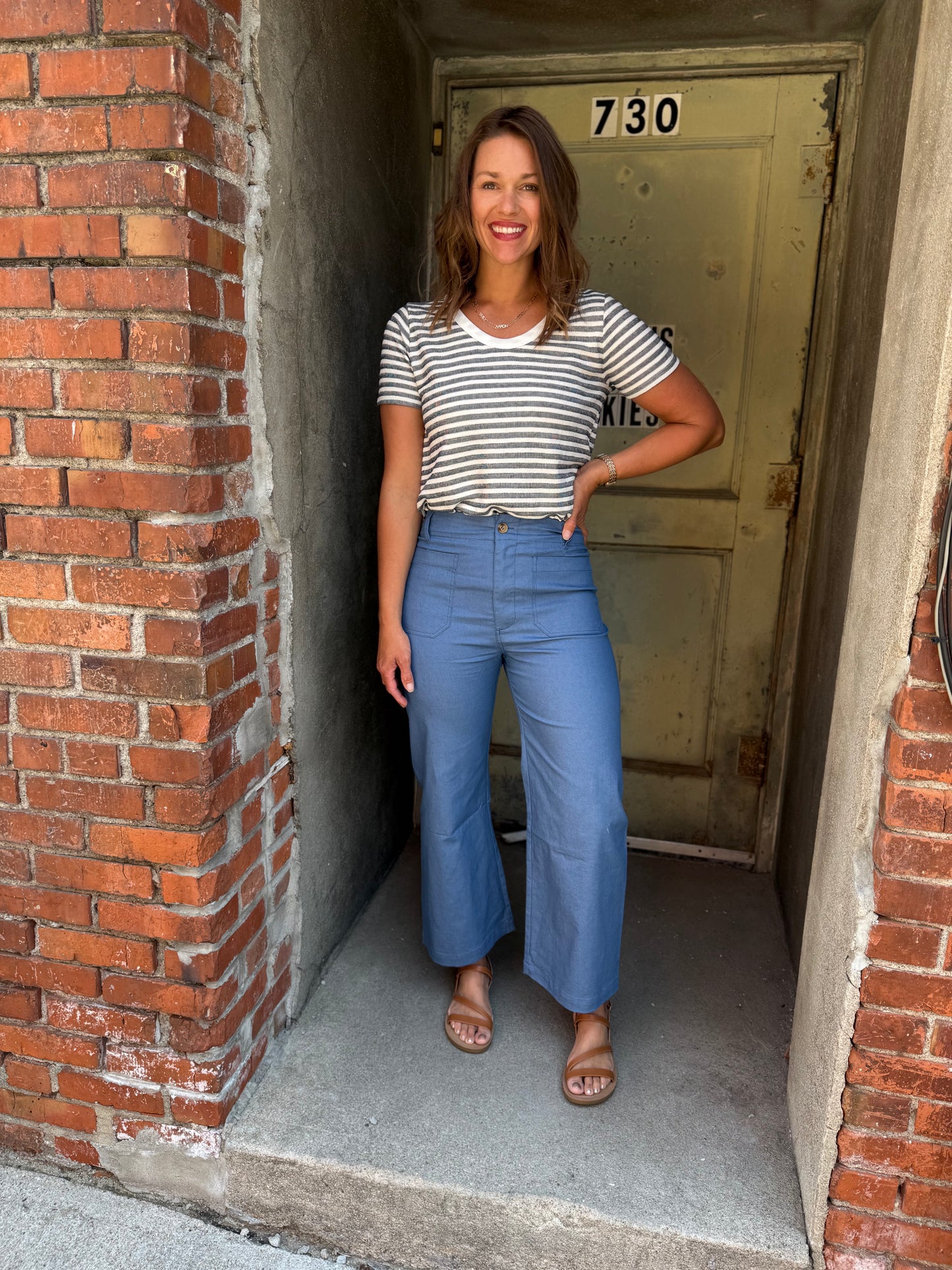 Navy Everyday Top