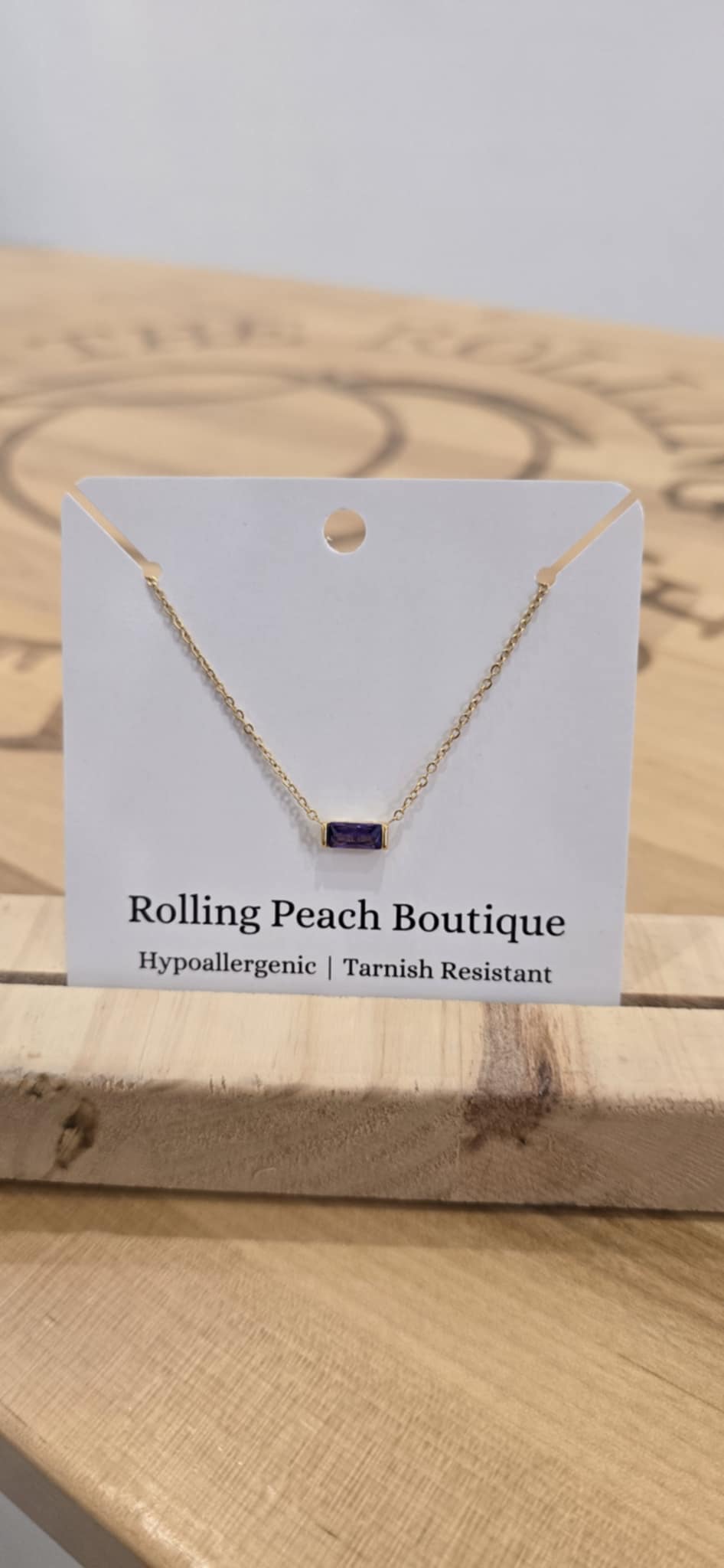 Birthstone Necklace