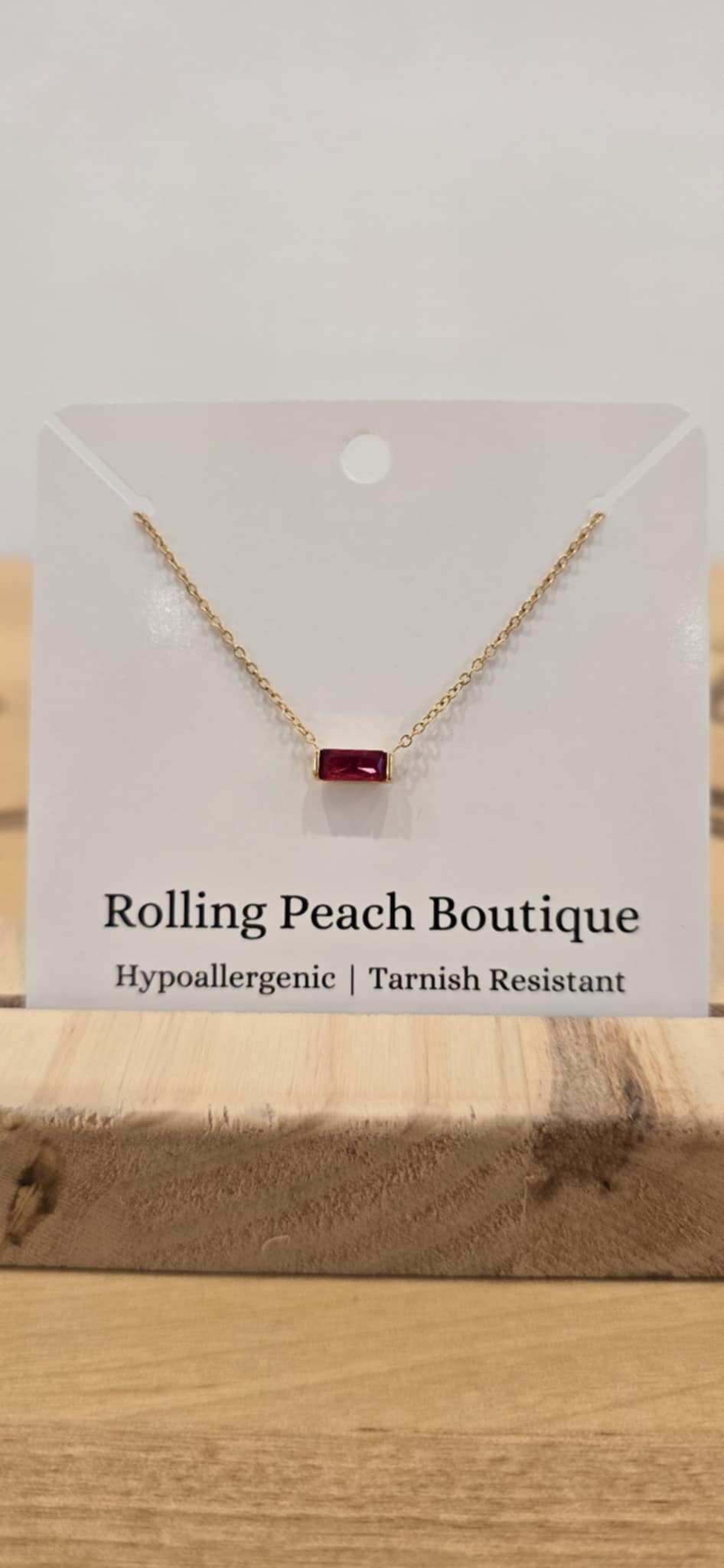 Birthstone Necklace