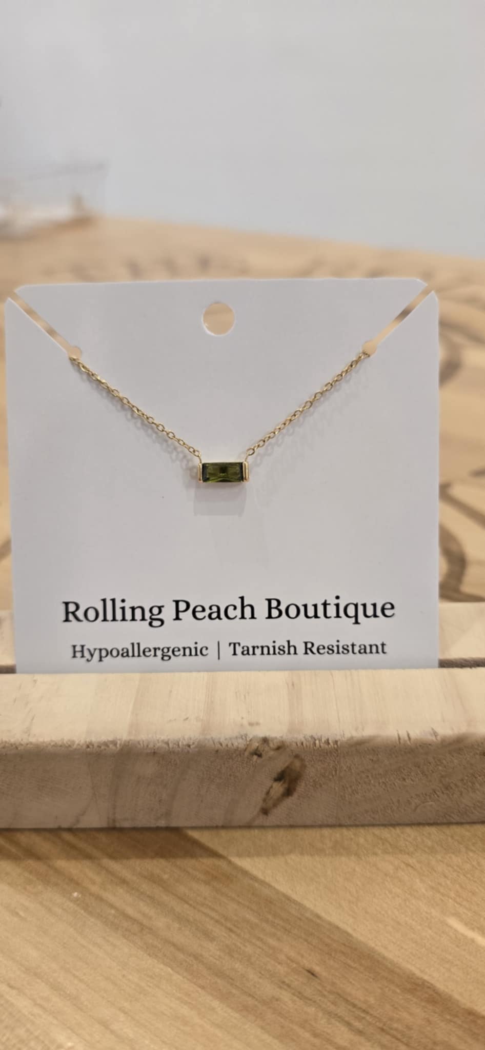 Birthstone Necklace