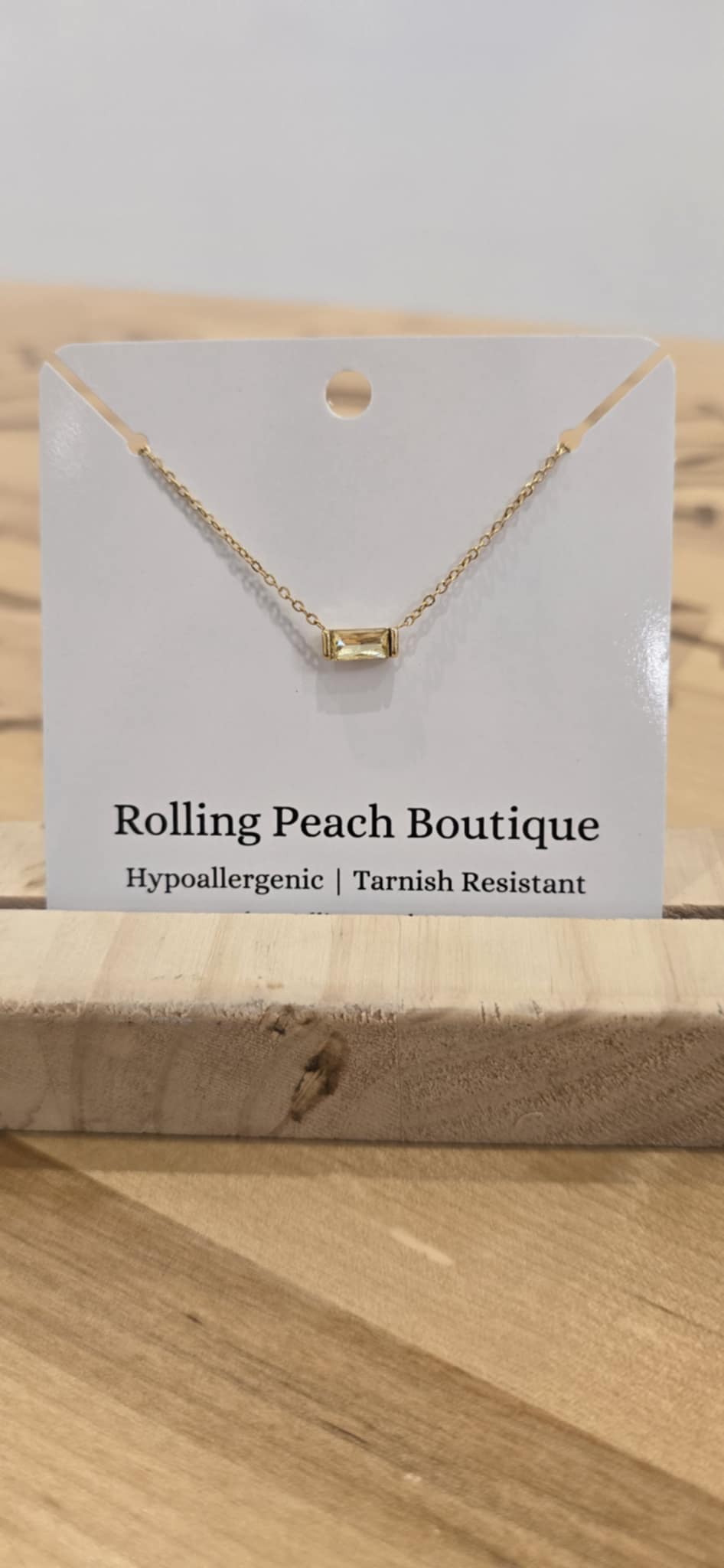 Birthstone Necklace