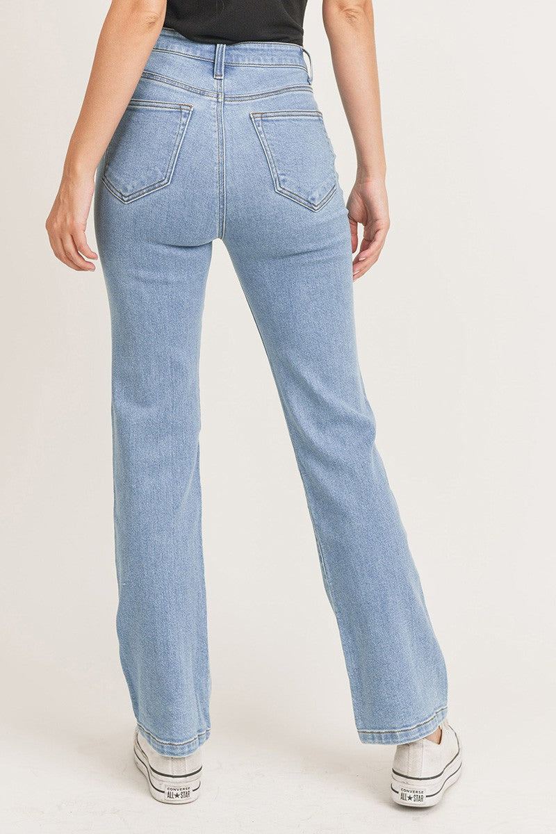 Gianna High Rise Straight Leg