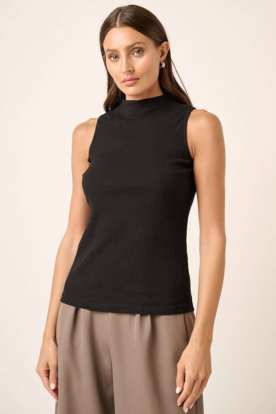 The Edge Ribbed Sleeveless Top