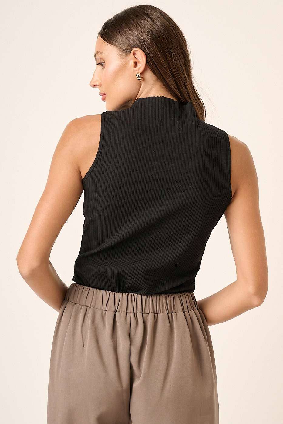 The Edge Ribbed Sleeveless Top