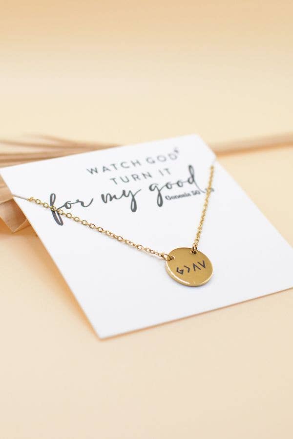 God Is Greater Necklace