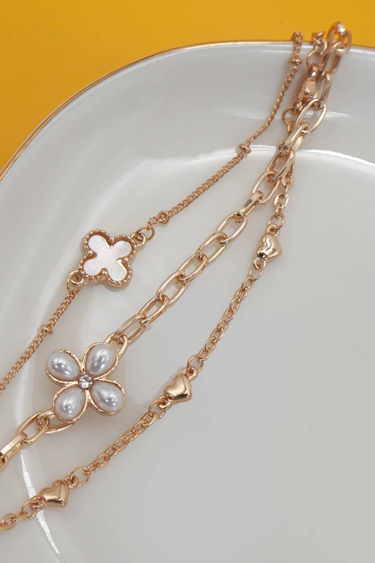 Multi-Layer Charm Bracelet