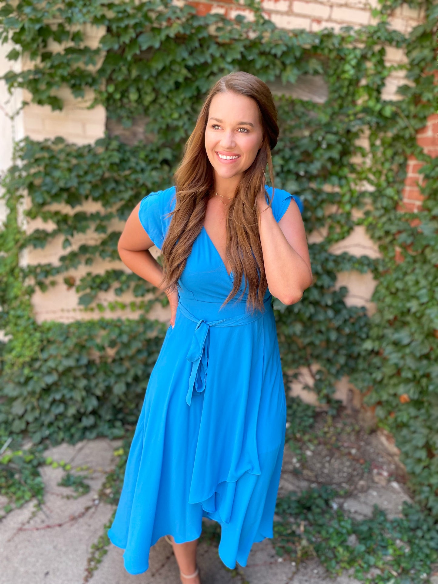 Jessica Dress - Blue