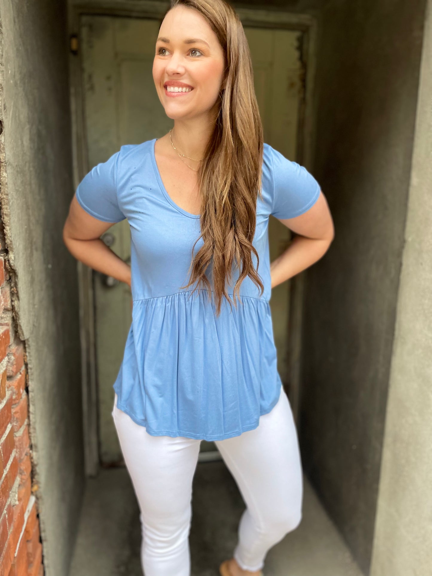 Babydoll Winner - Sky Blue