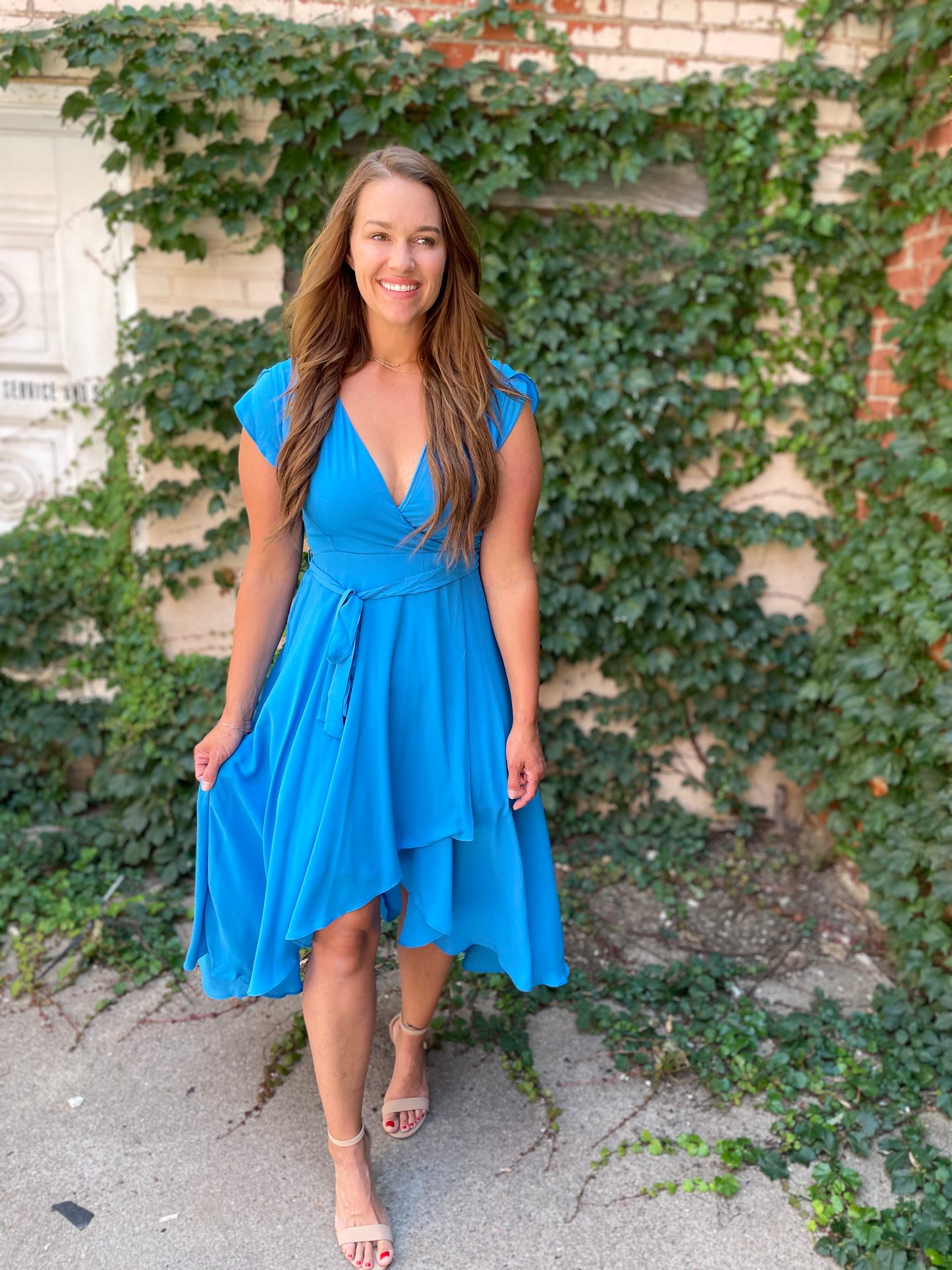 Jessica Dress - Blue