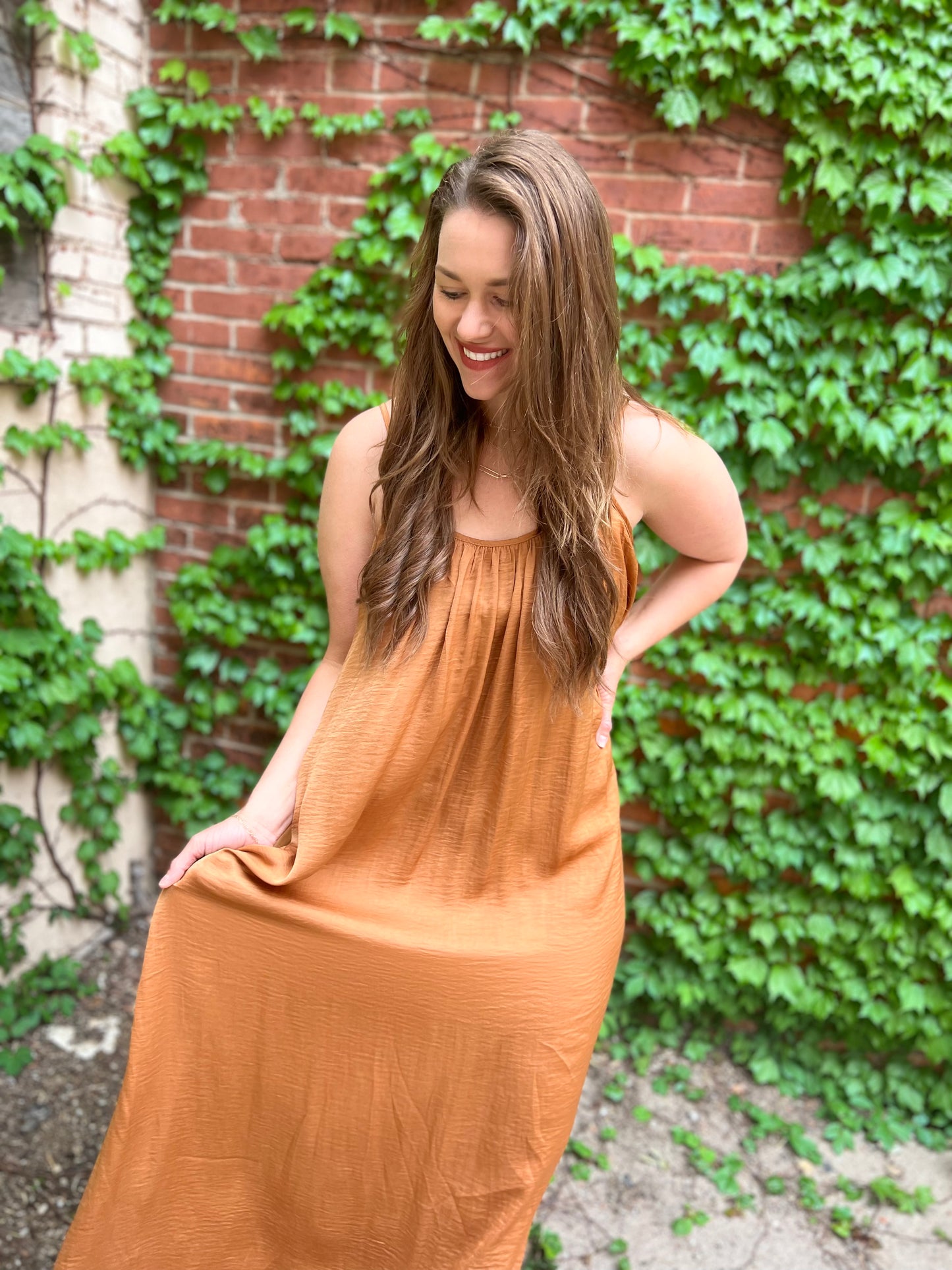 Caramel Dress