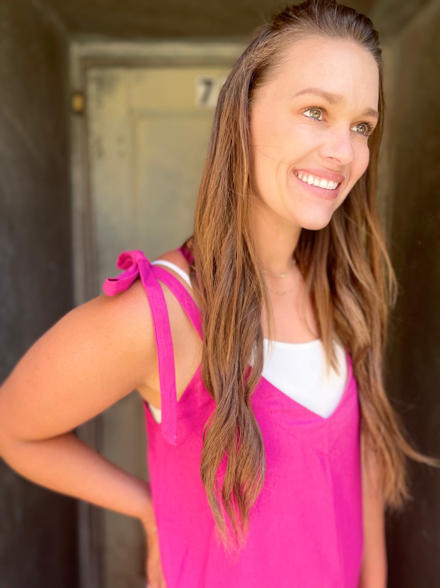 Jumpsuit Vibes - Raspberry