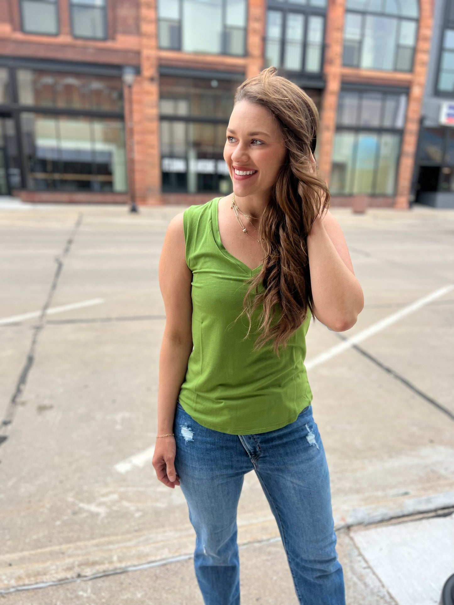 The Easy Tank - Olive