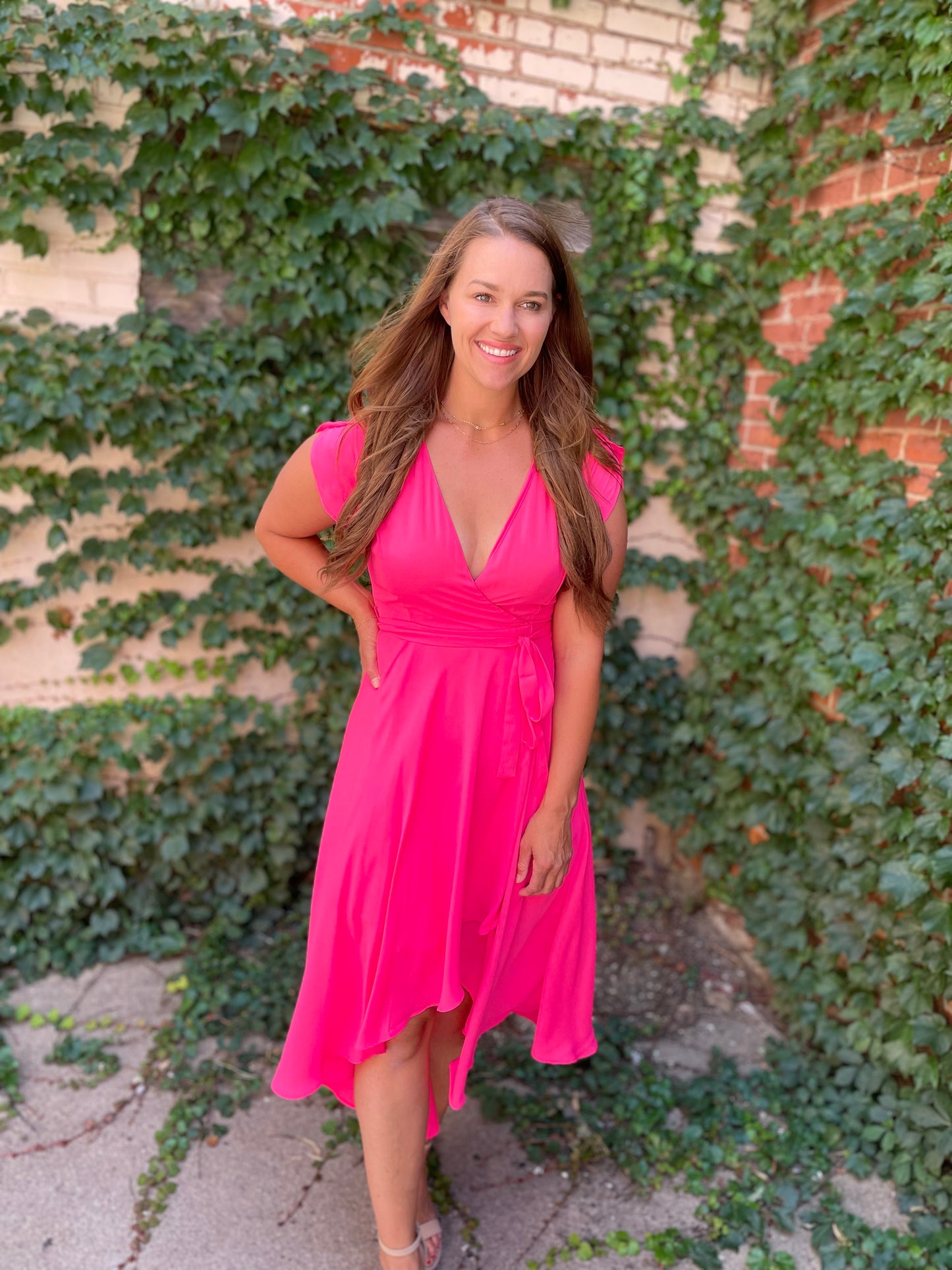Jessica Dress - Pink