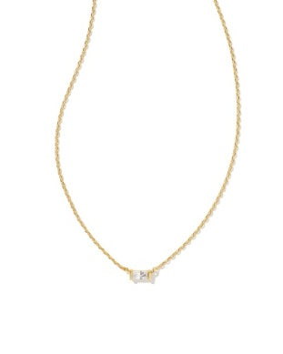 JULIETTE PENDANT NECKLACE - White