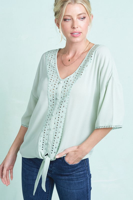 Eyelet Mint