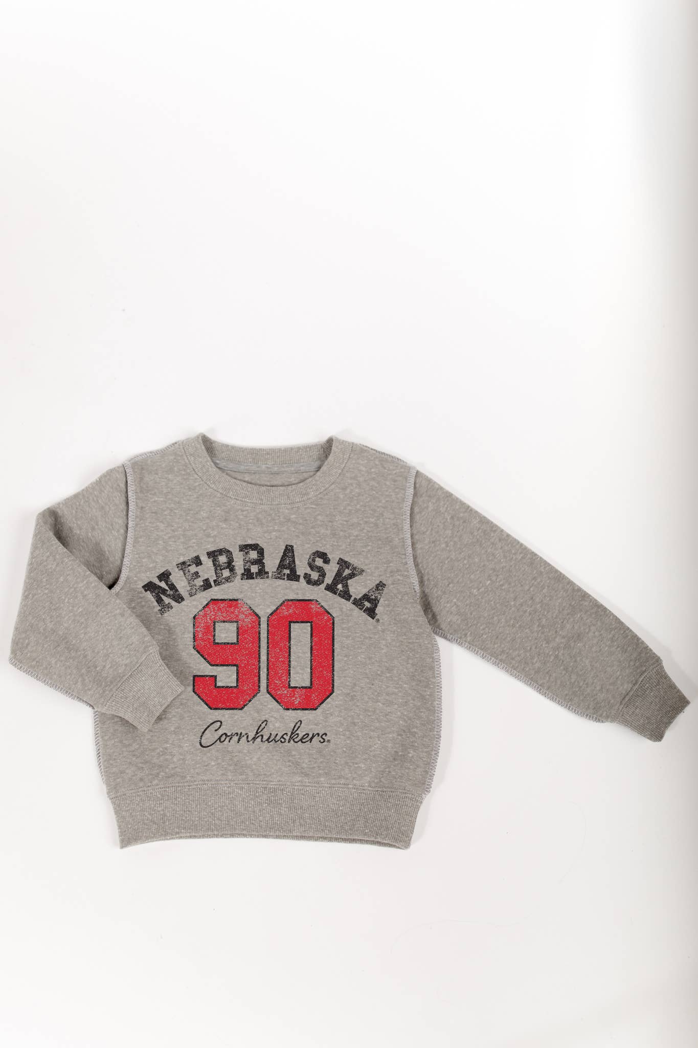 Nebraska Youth Crewneck