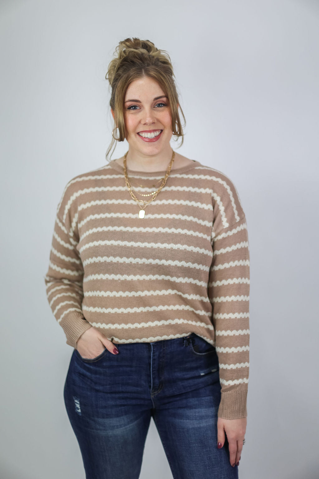 Textured Stripe